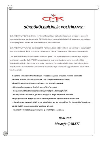 Sürdürülebilirlik preview