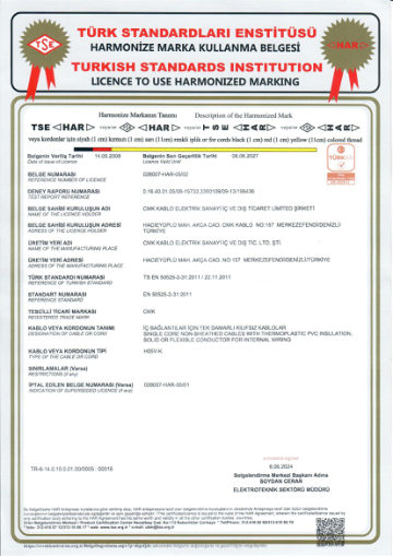 TSE-HAR (H05V-K) preview